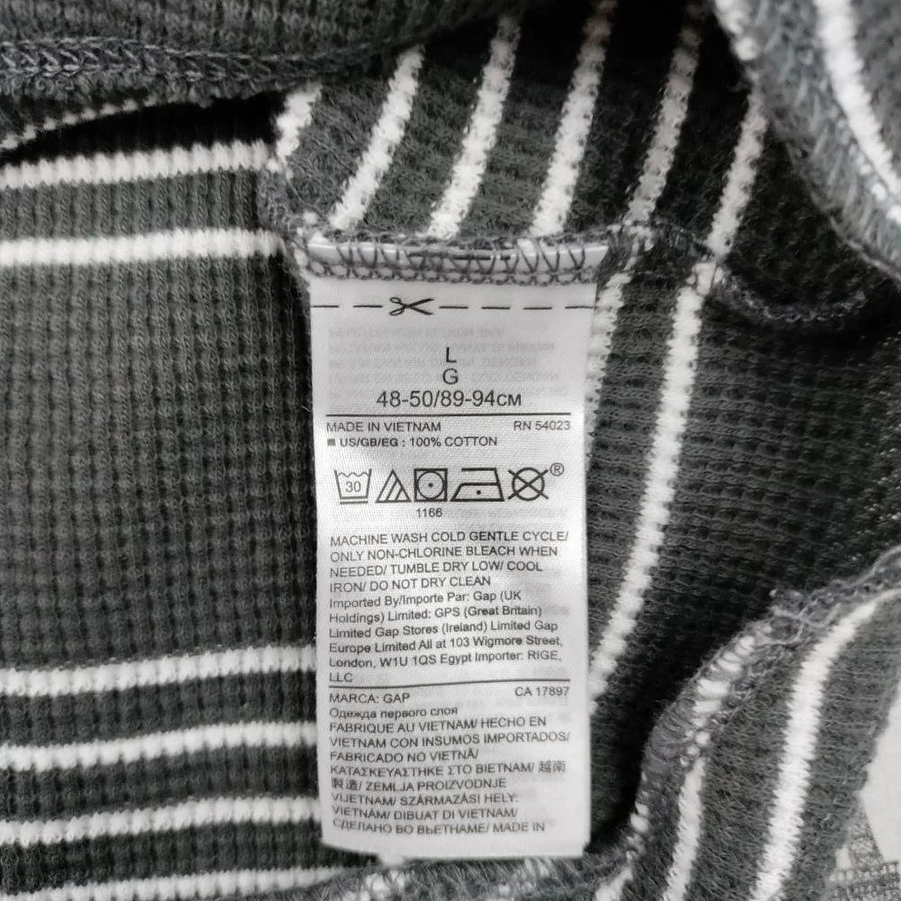 GAP Men Stripe Pattern Sweater Size L - Picture 3 of 6